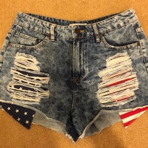Charlotte Russe jean shorts